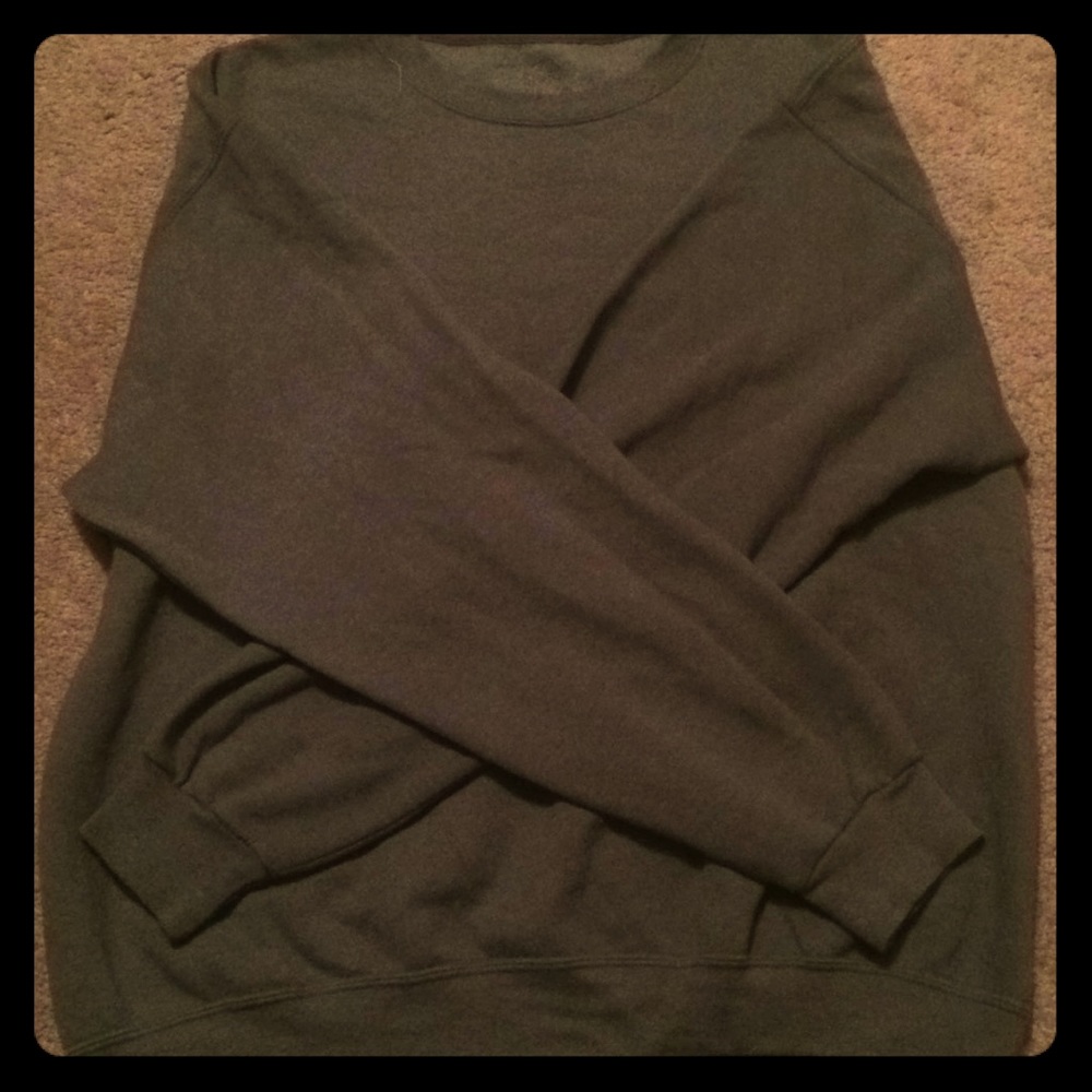 Dull Green Cozy Sweater