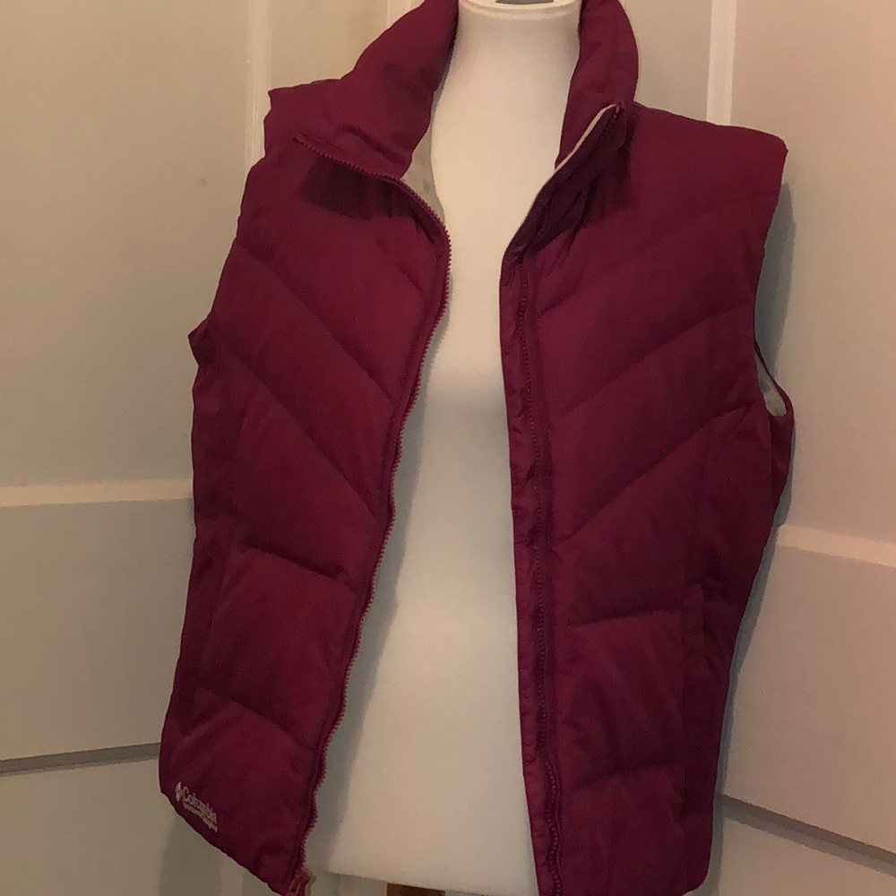 Columbia magenta/violet vest