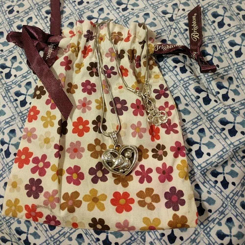 Brighton Dove Heart Necklace