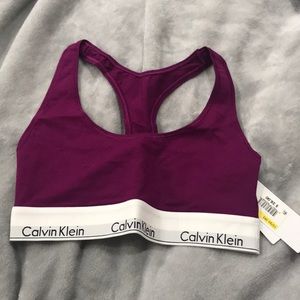 Calvin Klein Modern Cotton Logo Bralette