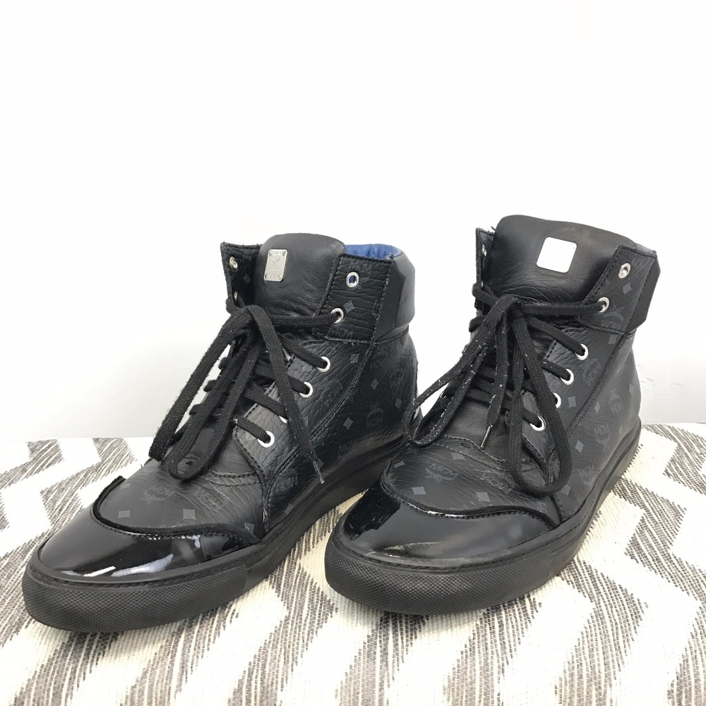 Authentic MCM High Top Sneakers Made in Italy