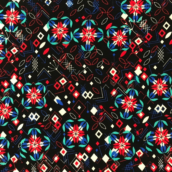 Lularoe Cassie Pencil floral print skirt - Picture 6 of 6