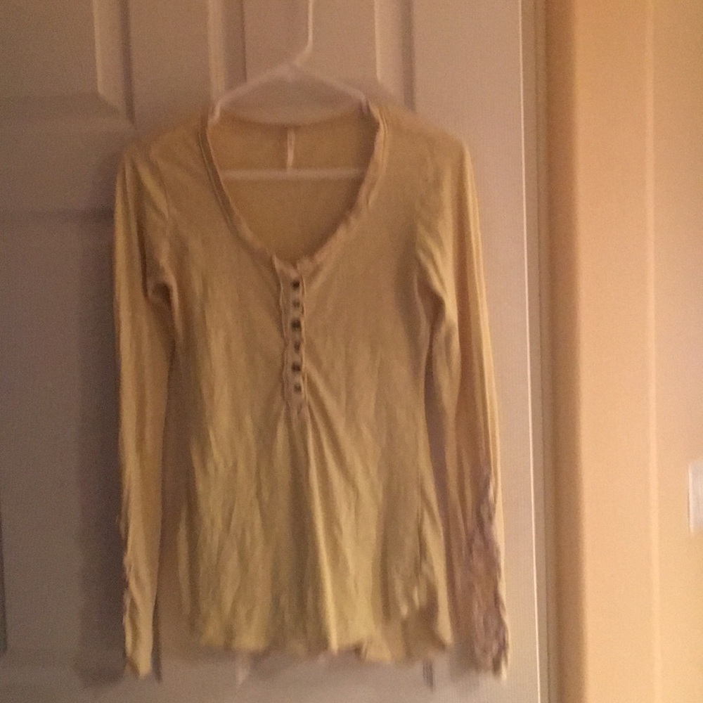 Cotton free people Henley