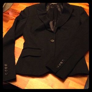 Express Design Studio Black Blazer Suit Jacket