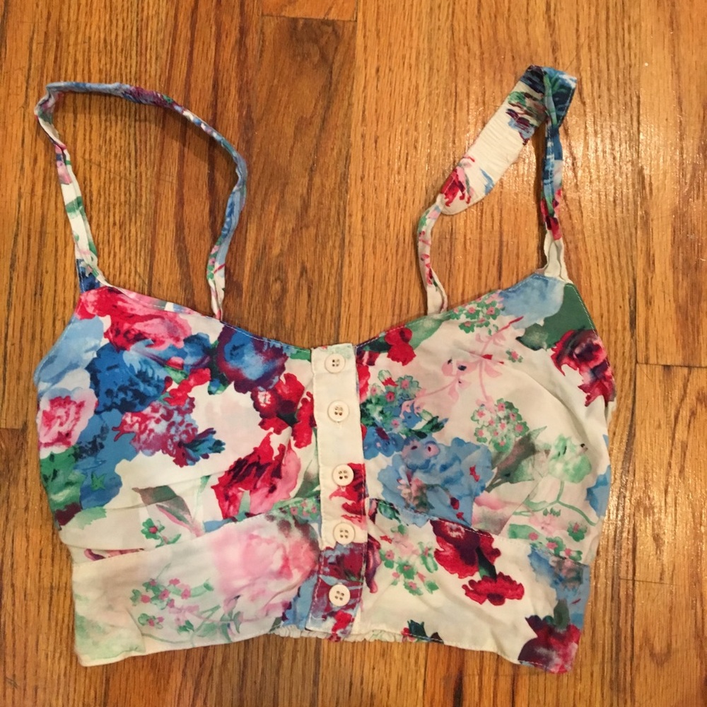 Floral Crop Top