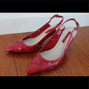 Bandolino women's Jaelle Red Pointed Toe Pump SZ 6