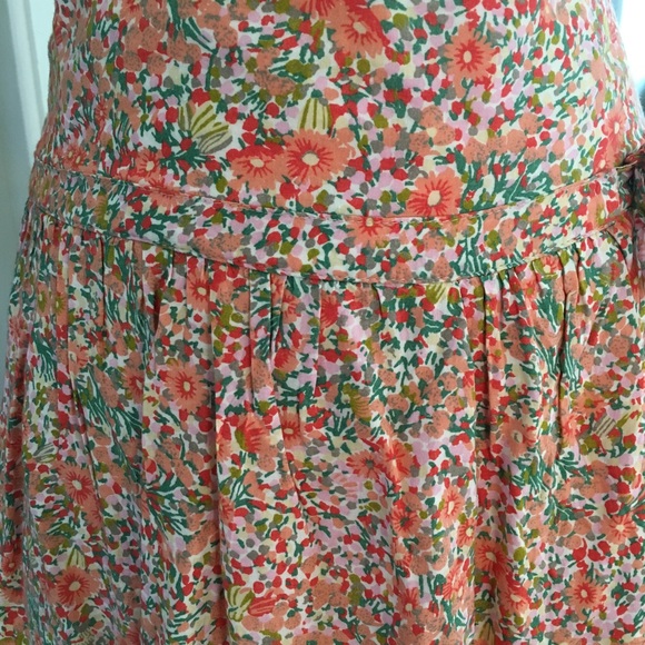 Zara Floral Mini Skirt - Picture 2 of 6