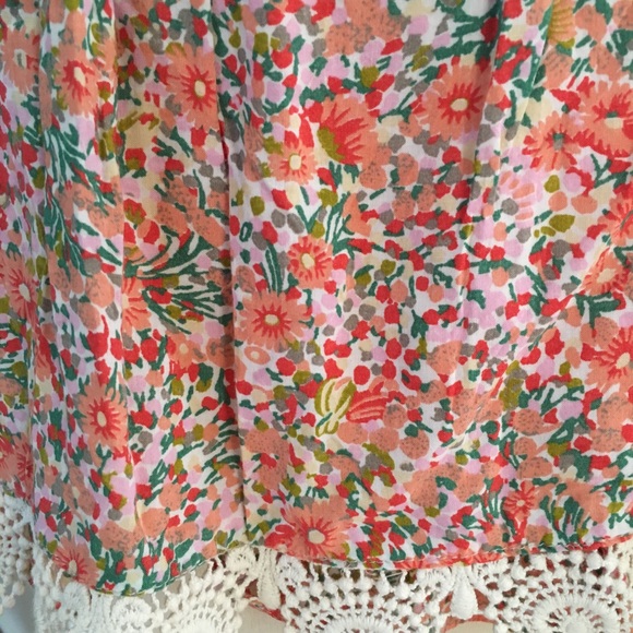 Zara Floral Mini Skirt - Picture 3 of 6