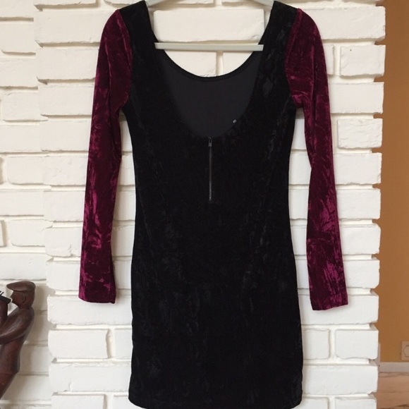 Urban Outfitters Velvet Dress - Picture 2 of 3