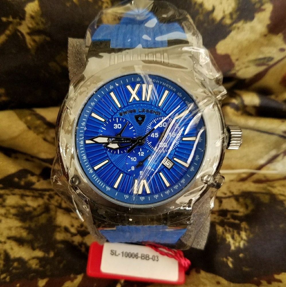 Brand New Swiss Legend Legato Cirque Men's Watch!
