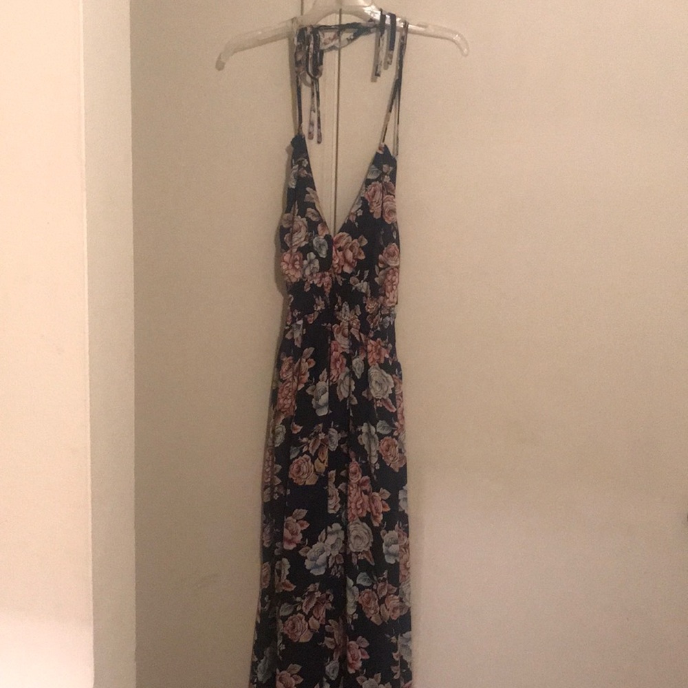 Brand new foral halter top dress