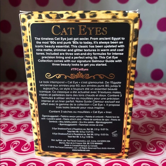 Too faced/cat eyes Pallet - Picture 3 of 4