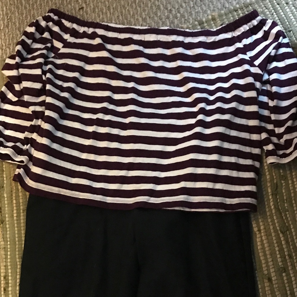 Jcrew off shoulder t. Size xl