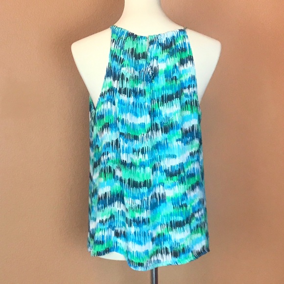 Vince Camuto Sleeveless Chain Strap Blouse - Picture 3 of 4