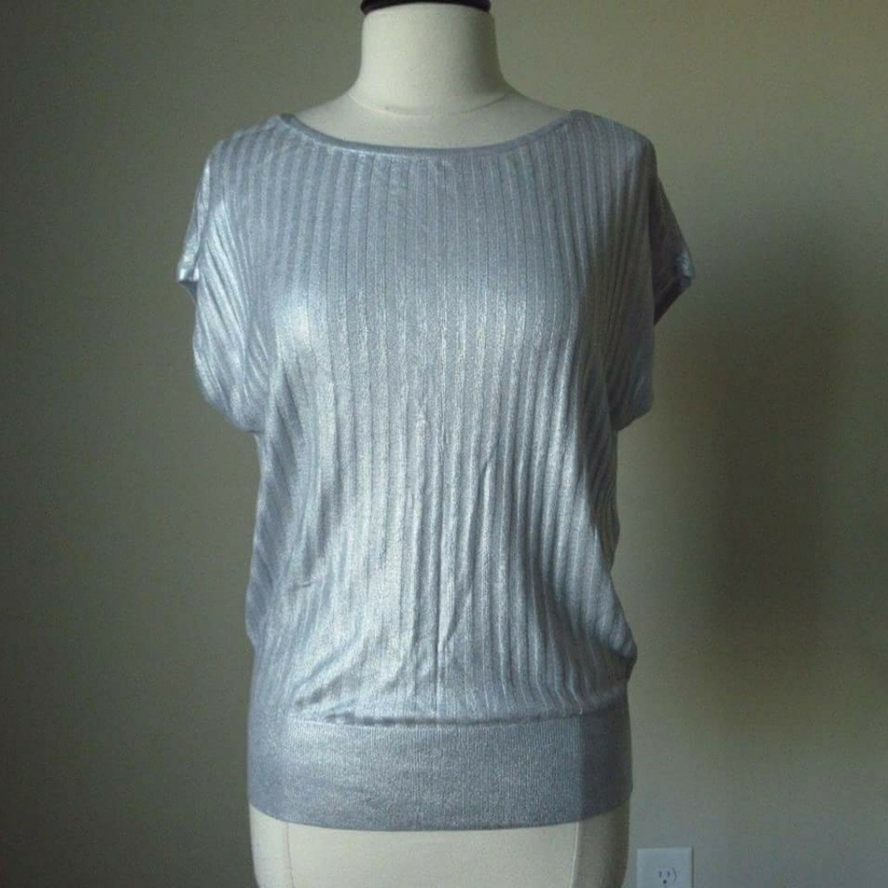 WHBM Silver Top