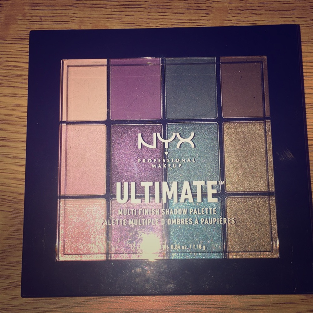 NYX Multi-Finish Eyeshadow Palette in Smoke Screen