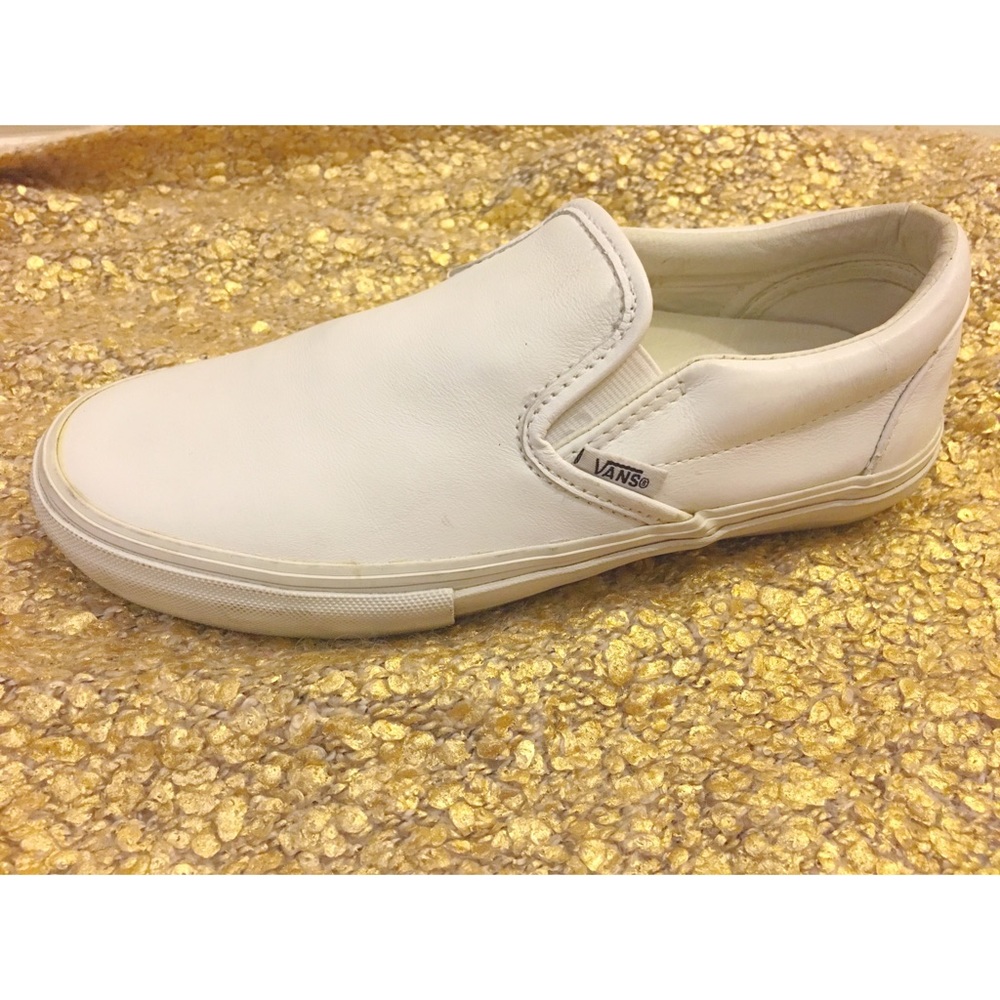 VANS x Opening Ceremony Lux Leather Slip Ons sz 6