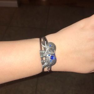 Handmade elephant bracelet