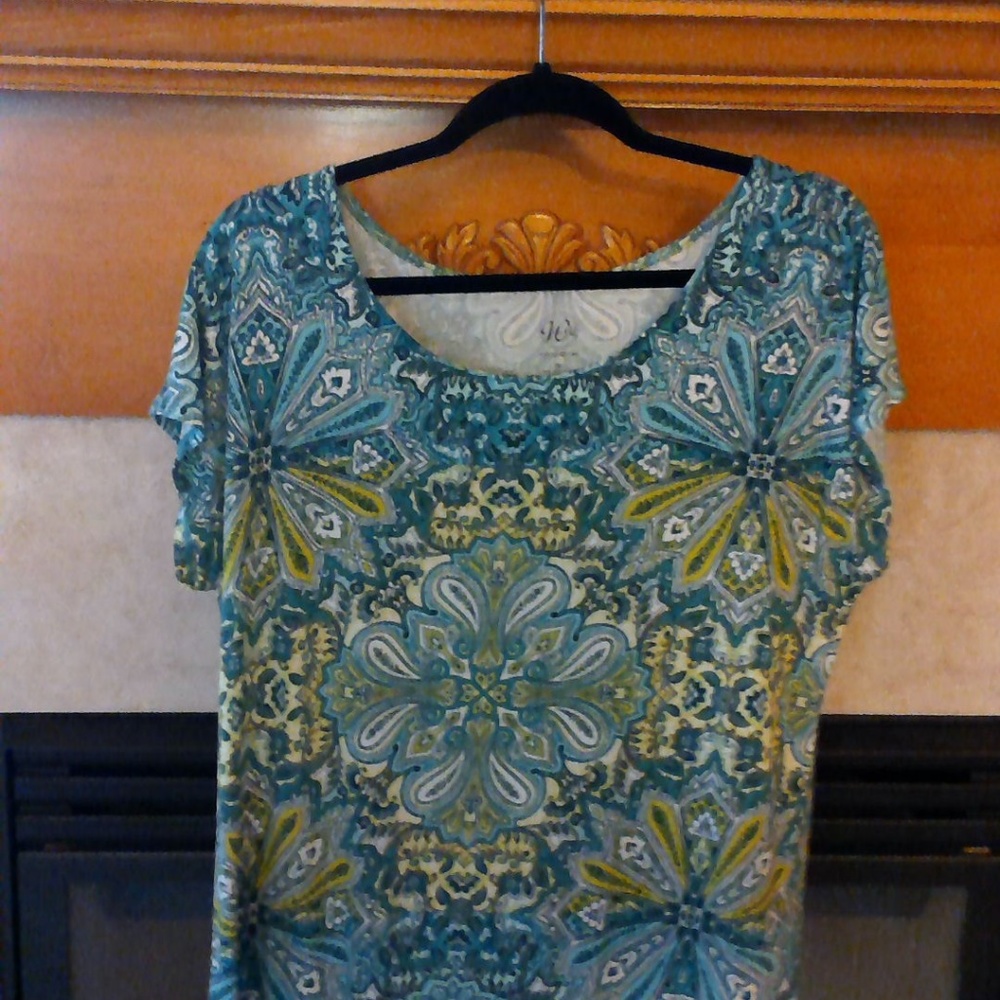 Green and Yellow Top
