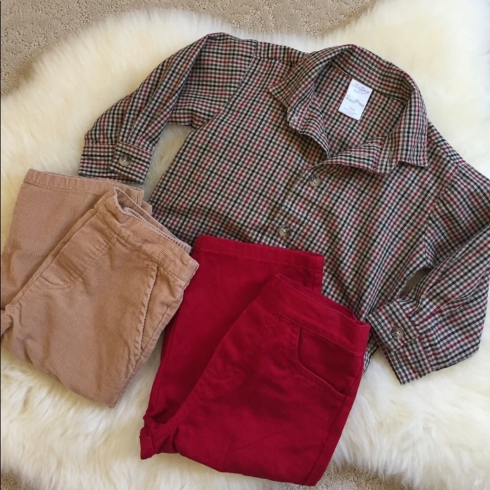 Starting Out Dressy Shirt And 2 Pair Of Pants