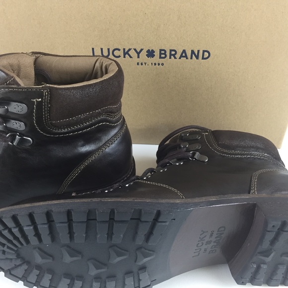 Lucky Brand Mens Leather Alpine Hiker Boot New NIB main image 7