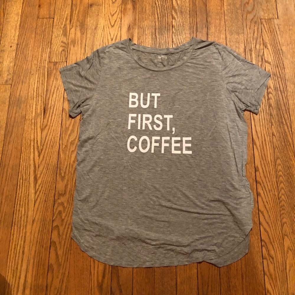 Gap But First Coffee sleep top