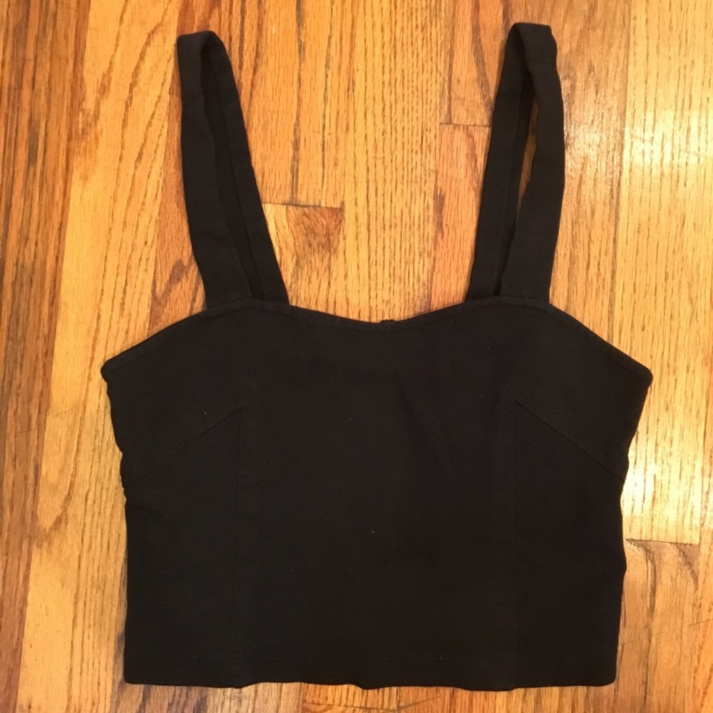 Black Crop Top