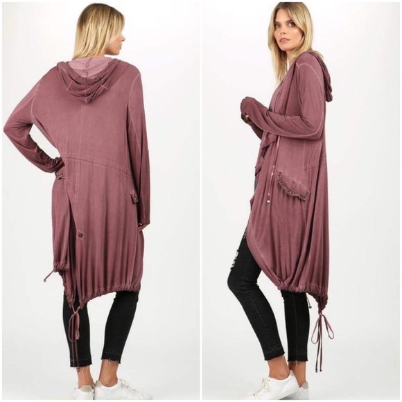 πLAST ONE π Vivian Hooded Safari Jacket - Picture 5 of 6