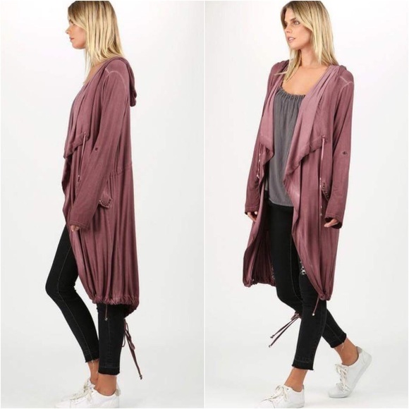 πLAST ONE π Vivian Hooded Safari Jacket - Picture 6 of 6