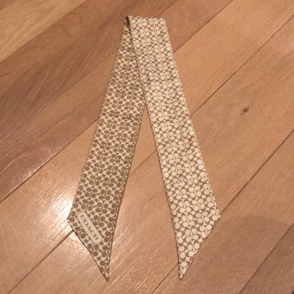 Coach silk Scarf