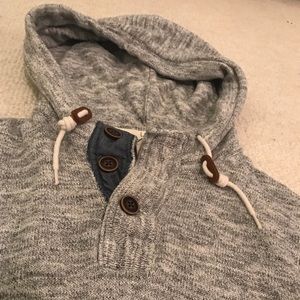 !FLASHSALE!!! Grey hooded sweater