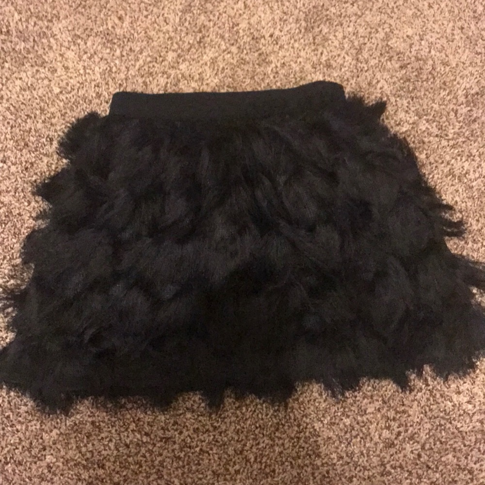 Black Mini Skirt.