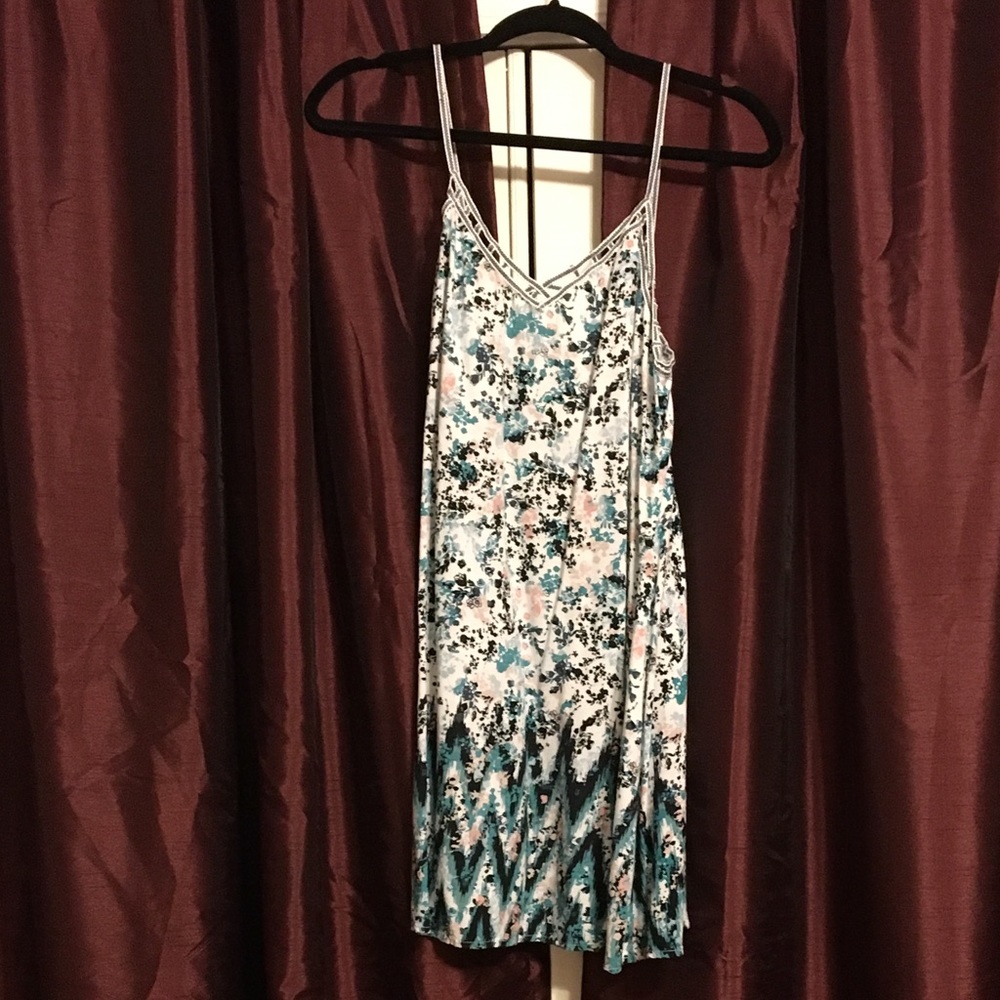 Spaghetti Strap Floral Sundress