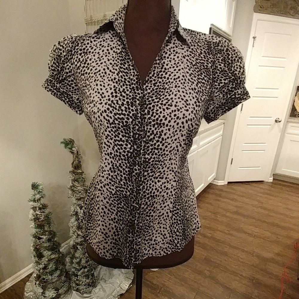 Animal printed blouse