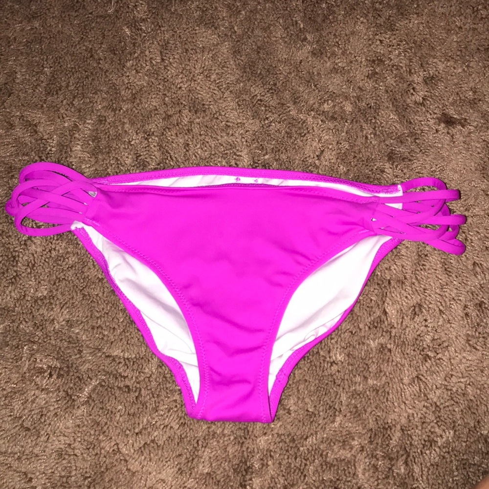 Pink bikini bottoms