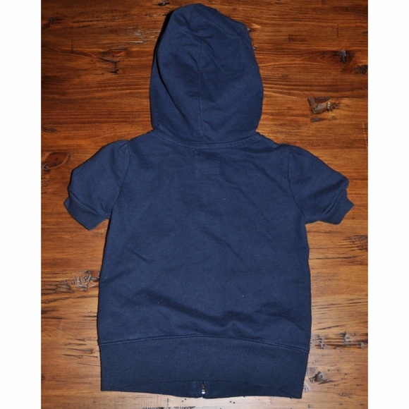 OLD NAVY Blue Full-Zip Hooded Sweatshirt - Picture 3 of 3