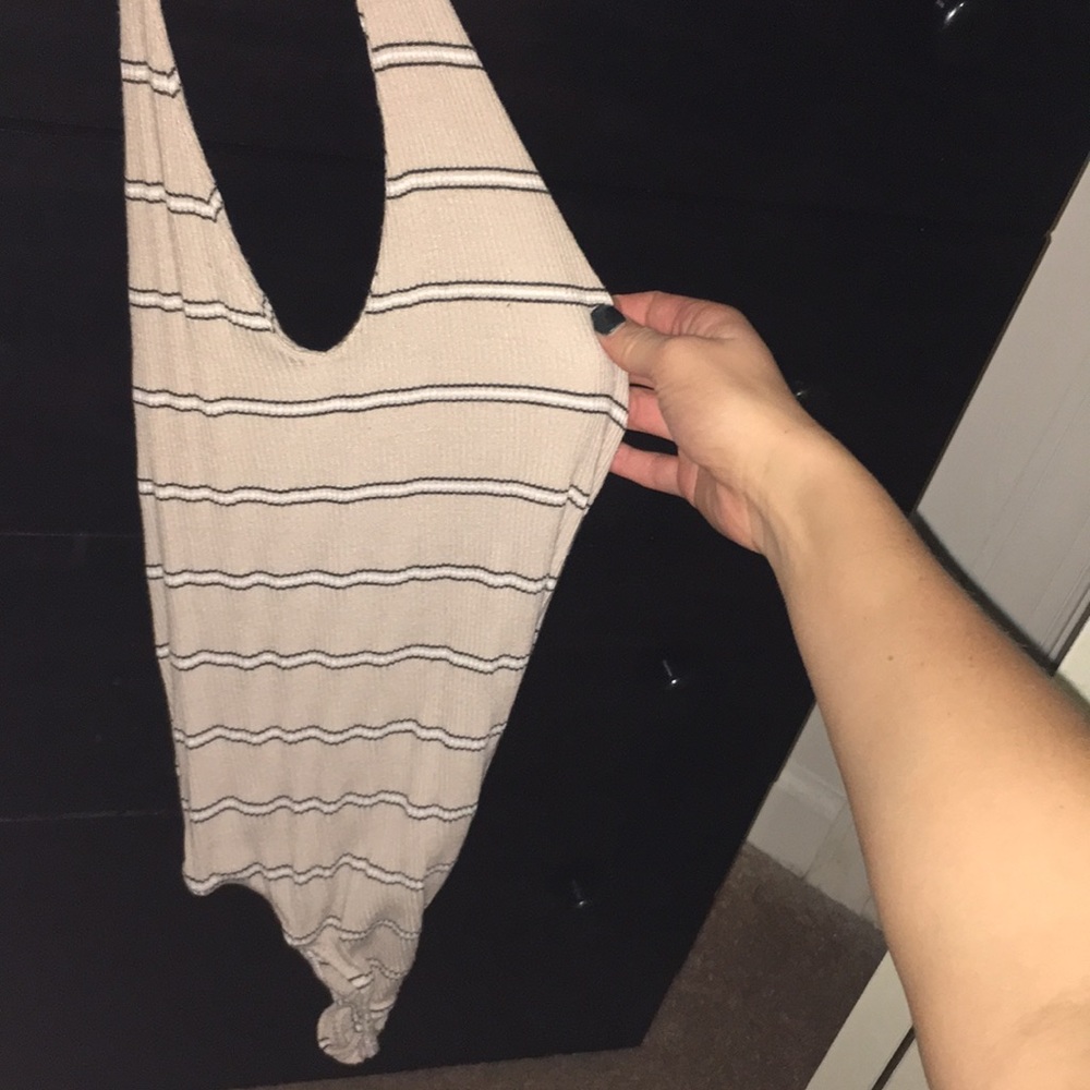 Stripped bodysuit