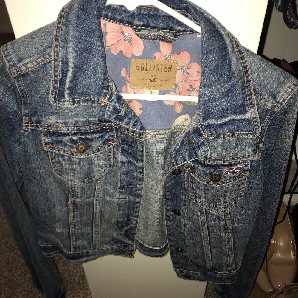 Jean Jacket Crop Top
