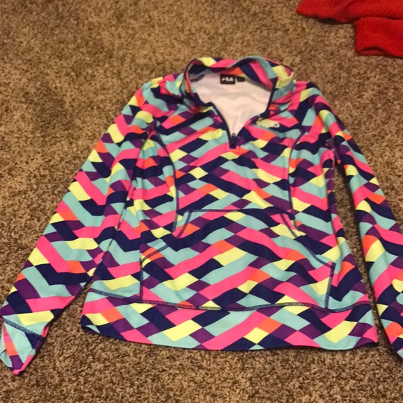 Pull over multi color sports jacket - Picture 1 of 3