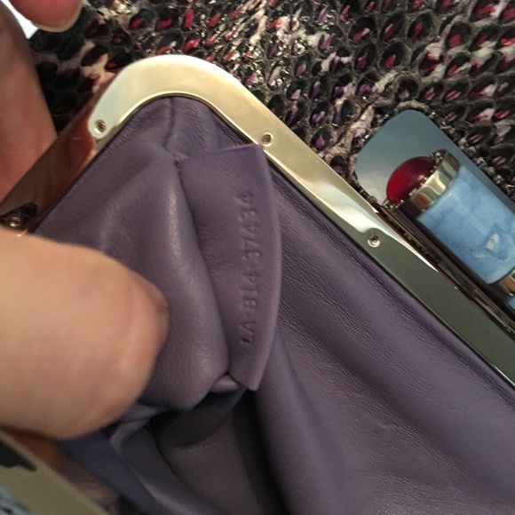 4K Bvlgari Snakeskin Lipstick Small Clutch Bag - Picture 7 of 8