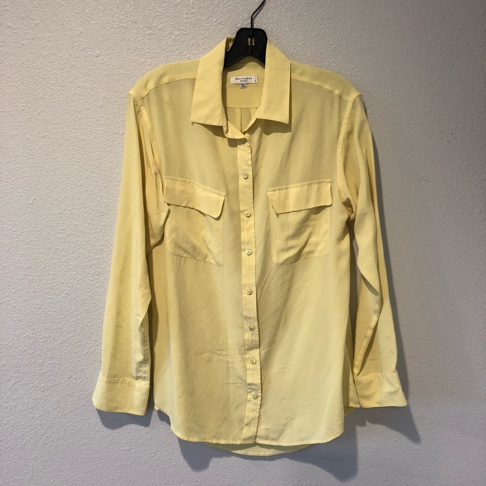 Equipment yellow blouse