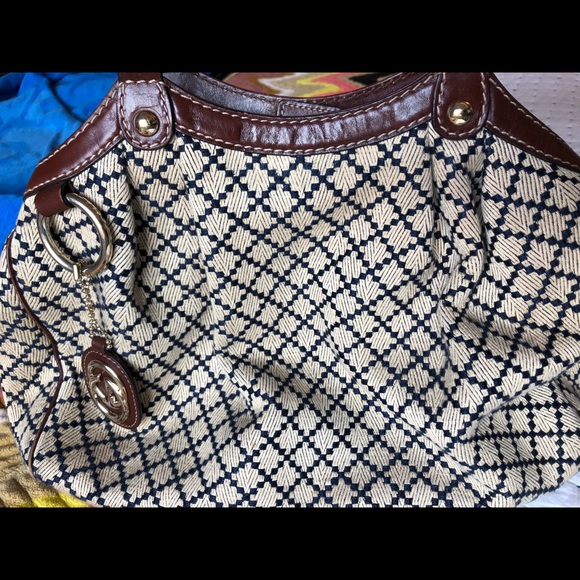 SOLD Gucci Vintage Diamanté Sukey Hobo Handbag - Picture 5 of 8