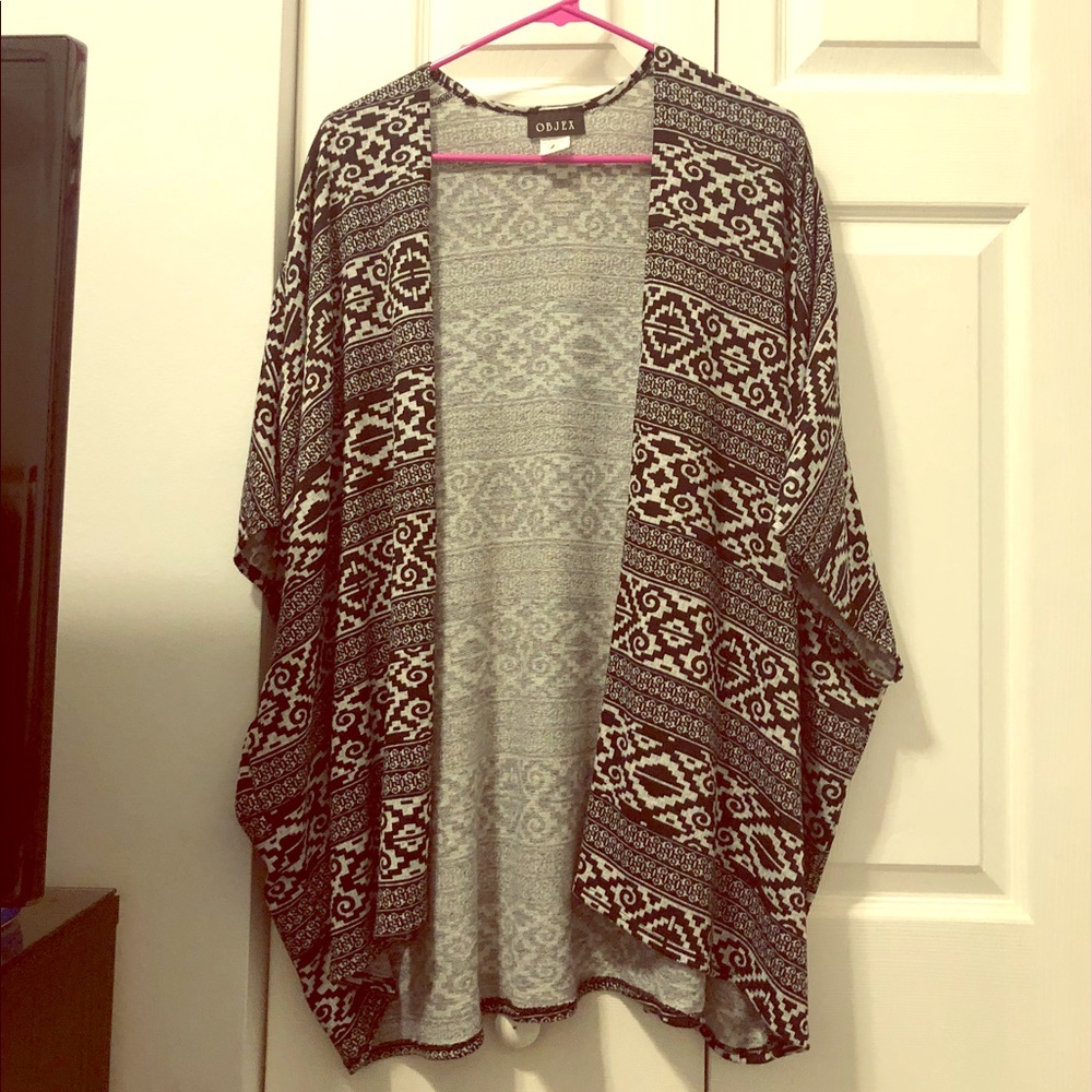 Sweater material Kimono size S worn once