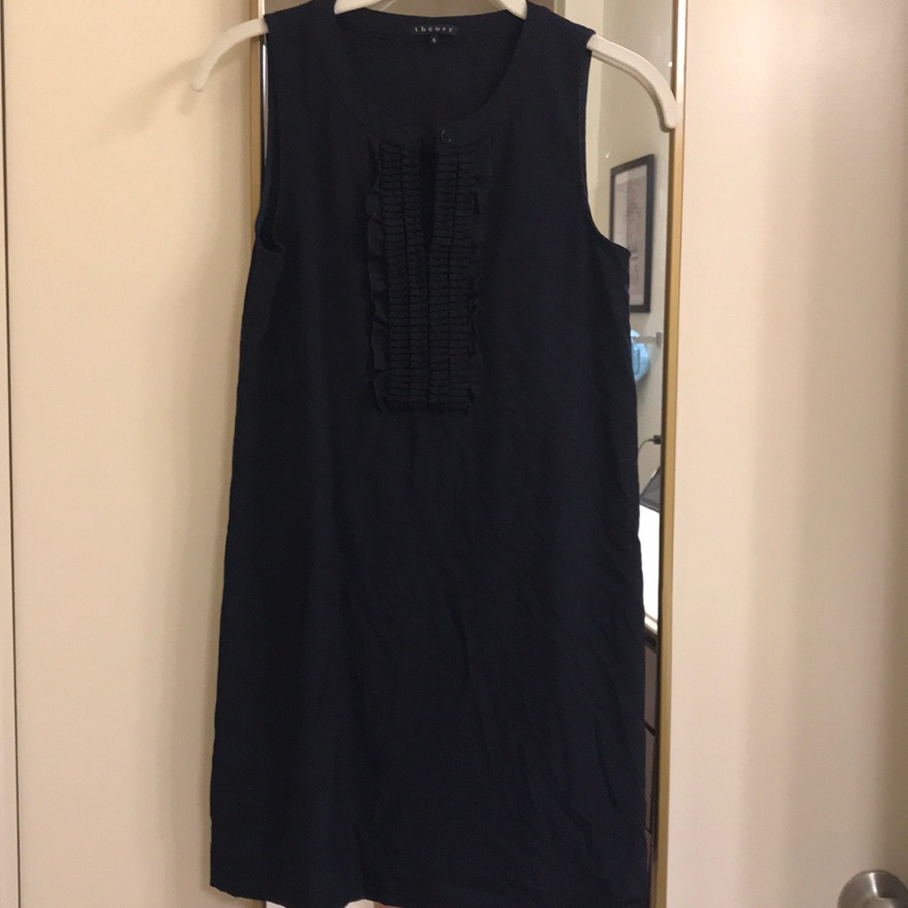Theory Navy Mini Dress