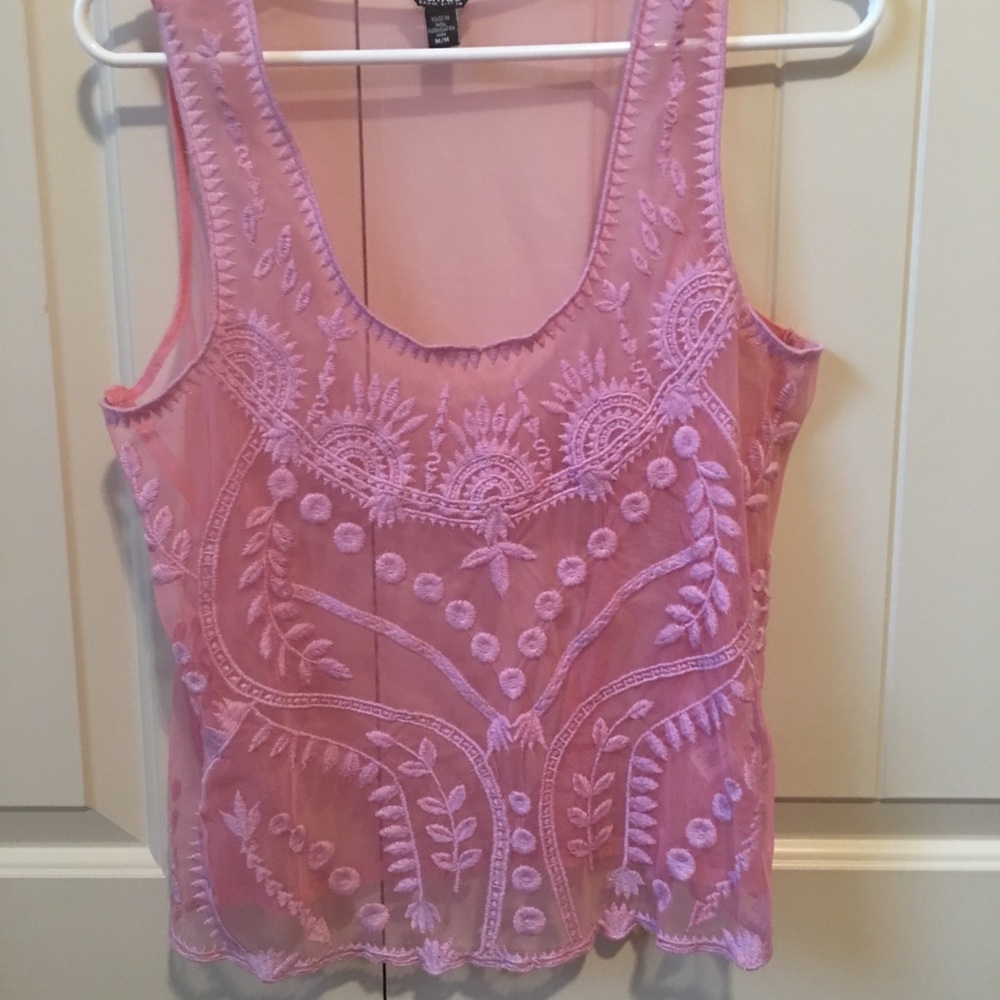 Sheer Buffalo by David Bitton Tank Top