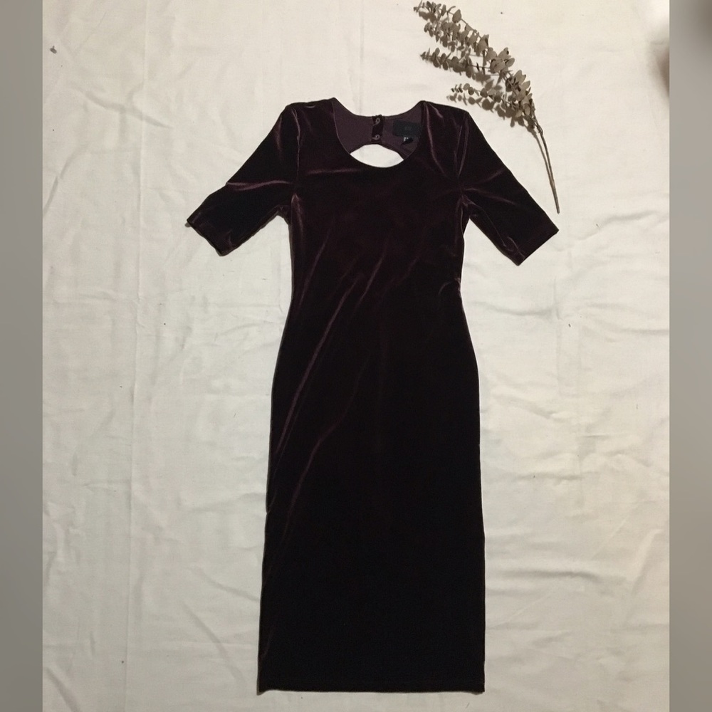 Merlot velvet dress 🌚