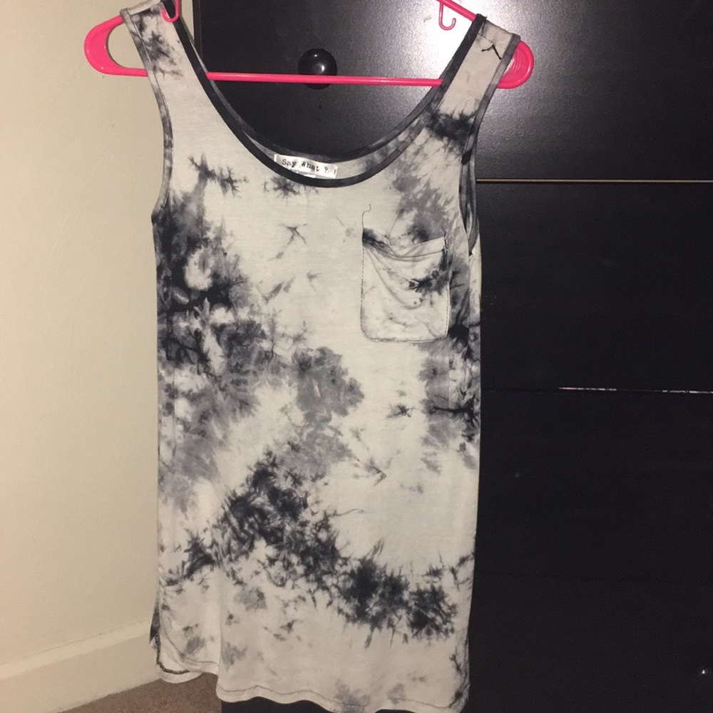 Tie dye tank