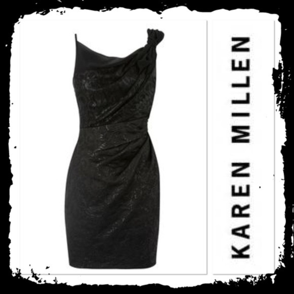 Karen Millen little black dress size 10