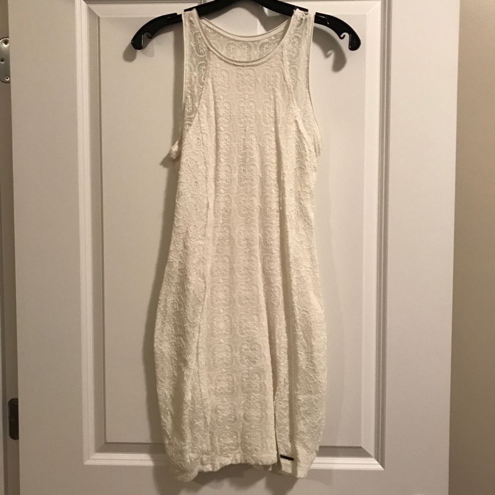 Abercrombie cream lace dress