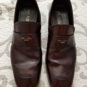 Prada Leather Loafers